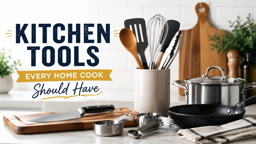 10 Essential Kitchen Tools Every Home Cook Should Have (And Why They Matter) Blog 5 Kitchen Tools 1024x576