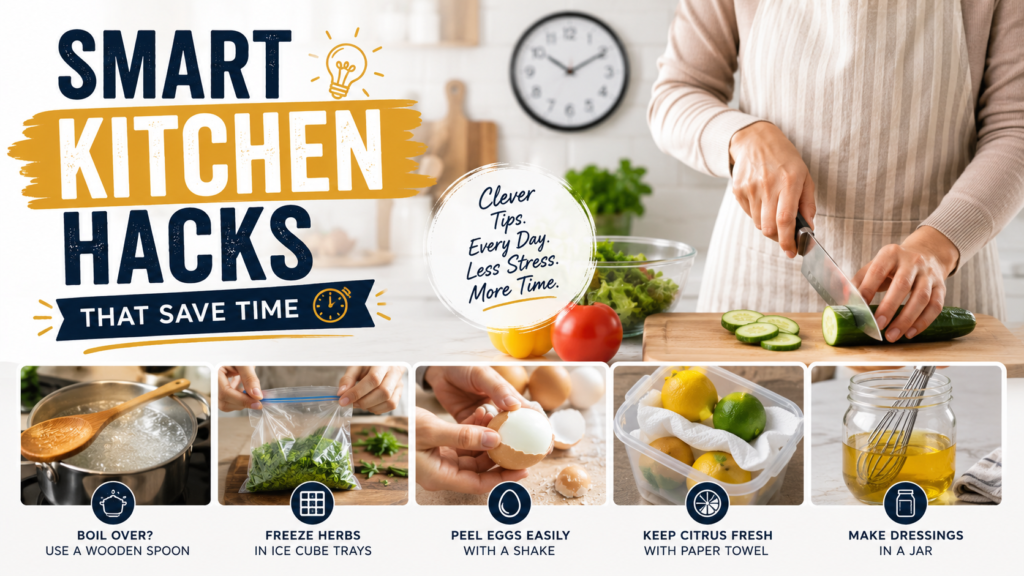 10 Smart Kitchen Hacks That Save Time and Make Cooking Easier Blog 6 Featured Image 1024x576