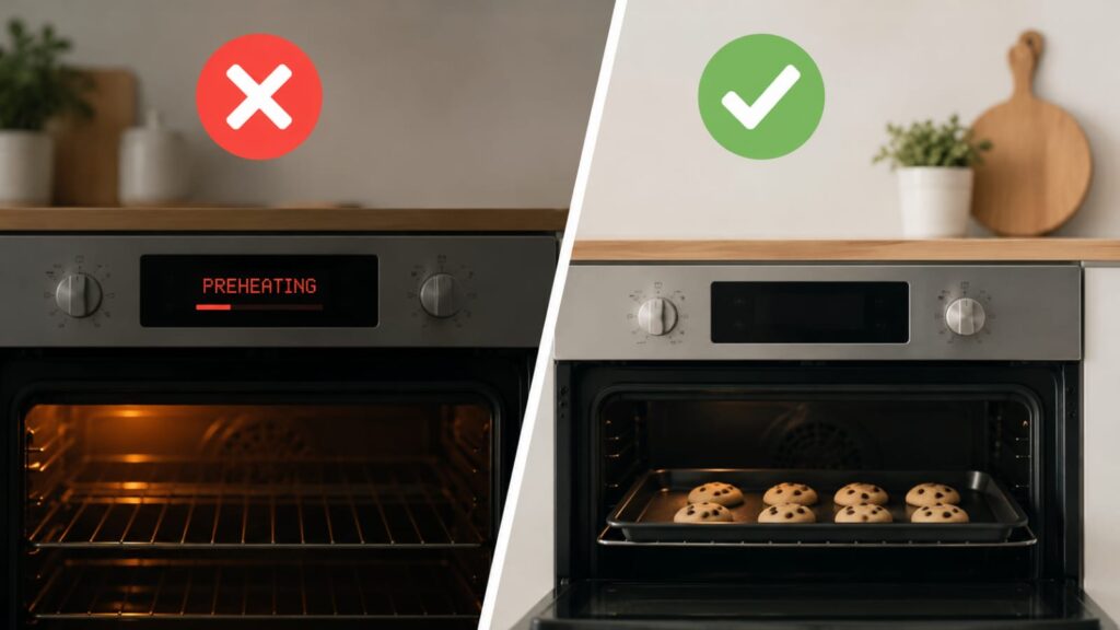 Common Baking Mistakes Beginners Make (And How to Avoid Them) Blog 7 Preheating 1024x576