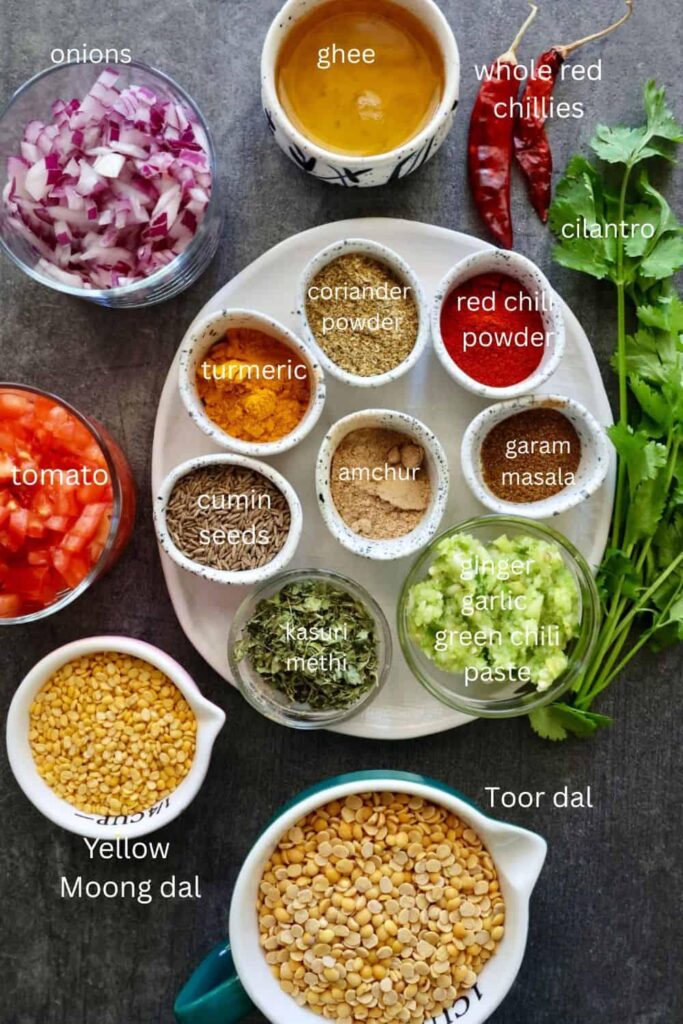 dal tadka ingredients